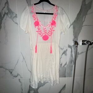 Embroidered D.Ra Dress